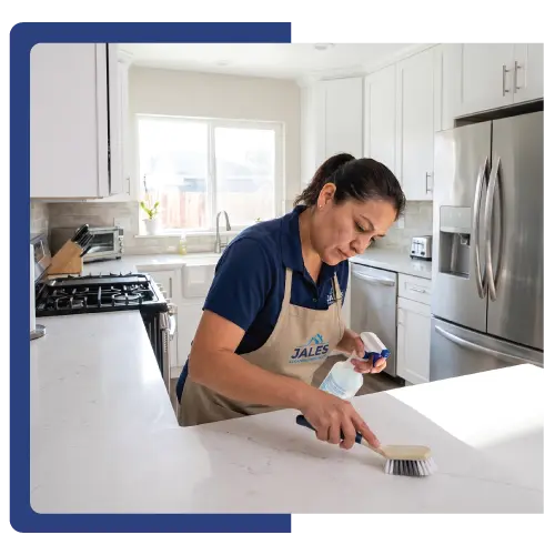 Deep cleaning services in Milpitas CA — professional kitchen cleaning by Jales