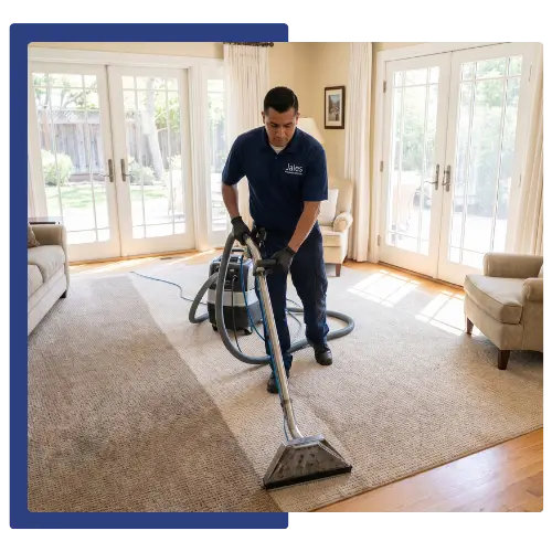 Professional carpet cleaning in Menlo Park CA — stain removal by Jales