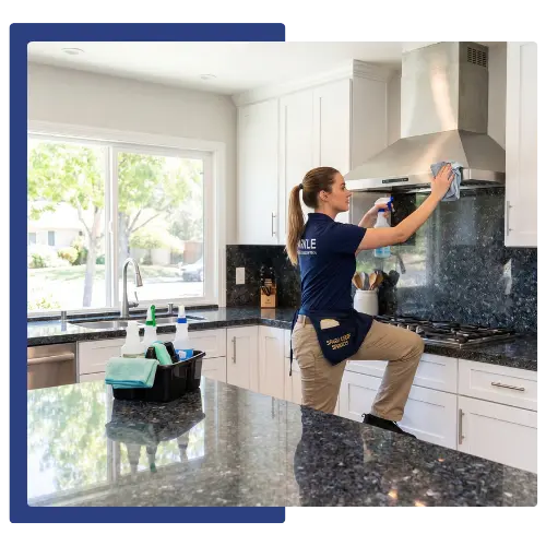 Deep cleaning services in Menlo Park CA — professional kitchen cleaning by Jales